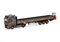 1/87 MAN TGX GX フォークリフト付 プランクベッドセミトレーラー ”Jack Janssen” (ニーダーザクセン州) [HE320993]