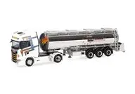 1/87 スカニア CS 20 ハイルーフ クロムタンクセミトレーラー ”Wittman Transport” (バイエルン州) [HE321037]