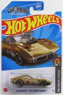 1/64 ’68 CORVETTE GAS MONKEY GARAGE(ゴールド×ブラックファイヤーパターン) 「Hot Wheels HW DREAM GARAGE」 [HKH23]