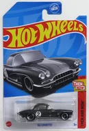 1/64 ’62 CORVETTE(ブラック×シルバー) 「Hot Wheels THEN AND NOW」 [HKJ42]