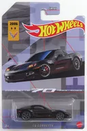 1/64 C6 CORVETTE(ブラック×レッド) 「Hot Wheels Hot Wheels CORVETTE 70 1953-2023」 [HLH54]