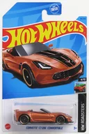 1/64 CORVETTE C7 Z06 CONVERTIBLE(オレンジ×ブラック) 「Hot Wheels HW ROADSTERS」 [HKK10]