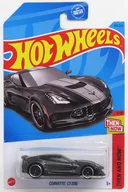1/64 CORVETTE C7 Z06(ダークグレー×シルバー) 「Hot Wheels THEN AND NOW」 [HKJ40]