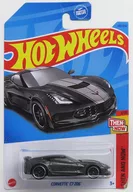 1/64 CORVETTE C7 Z06(ダークグレー×シルバー) 「Hot Wheels THEN AND NOW」 [HKJ40]