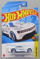 1/64 CUSTOM ’11 CAMARO(ホワイト×ブルー) 「Hot Wheels HW ART CARS」 [HKK17]