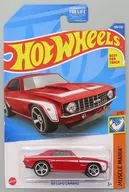 1/64 ’69 COPO CAMARO(レッド×ホワイト) 「Hot Wheels MUSCLE MANIA」 [HCV68]