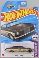 [TH] 1/64 FISH’D ＆ CHIP’D(ブラウン×ベージュ) 「Hot Wheels HW DESIGNED BY」 [JBC21]