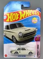 1/64 LOTUS CORTINA(アイボリー×ブラック×イエロー) 「Hot Wheels COMPACT KINGS」 [HYW46]