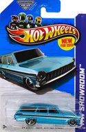 1/64 ’64 CHEVY NOVA STATION WAGON(スカイブルー) 「Hot Wheels HW SHOWROOM」 [X1624]