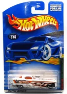 1/64 METRORAIL(ホワイト×ブラック×オレンジ) 「Hot Wheels LOGO-MOTIVE SERIES」 [50114]