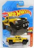 1/64 CHEVY SILVERADO OFF ROAD(イエロー×ブラック×ホワイト) 「Hot Wheels HW HOT TRUCKS」 [GTC06]