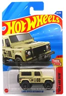 1/64 LAND ROVER DEFENDER 90 #68(ベージュ×ブラック) 「Hot Wheels THEN AND NOW」 [JBB29]