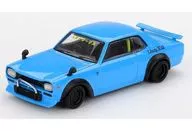 1/64 Nissan LB★Nation ハコスカ 右ハンドル(ベビーブルー) 「ミニGTシリーズ」 [MGT01169-R]