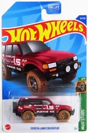 1/64 TOYOTA LAND CRUISER 80(レッド) 「Hot Wheels MUD STUDS」 Kroger限定 [HCY57]