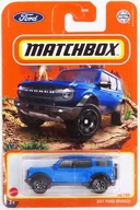 1/64 2021 FORD BRONCO(ブルー) 「MATCHBOXFORD」 [HFP31]