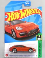 1/64 PORSCHE PANAMERA TURBO S E-HYBRID SPORT TURISMO(オレンジ) 「Hot Wheels HW GREEN SPEED」 Dollar General限定 [HKL38]