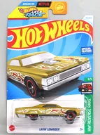1/64 LAYIN’ LOWRIDER(ゴールド×ホワイトファイアパターン) 「Hot Wheels HW REVERSE RAKE」 [HTD39]