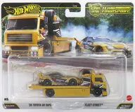 1/64 ’20 トヨタ GR スープラ / フリート ストリート 「Hot Wheels チームトランスポート」 [JHX87]