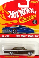 1/64 1962 CHEVY BUBBLE TOP(ゴールド×ホワイト) 「Hot Wheels Classics Series 2」 [J2758]