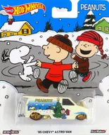 1/64 ’85 CHEVY ASTRO VAN(ホワイト/クリスマスツリーラッピング) 「Hot Wheels PEANUTS(SNOOPY)」 [DWH15]
