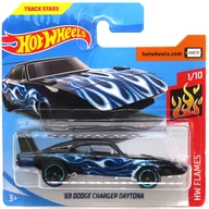 1/64 ’69 DODGE CHARGER DAYTONA(ブラック×ホワイト×ブルー) 「Hot Wheels HW FLAMES」 [FYC36]