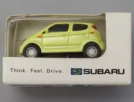 SUBARU R2(ライトイエロー) プルバックカー