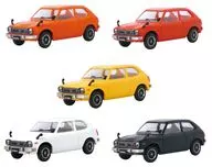 全5種セット 「Honda×ハセガワ 1/64 CIVIC RS(SB-1) 3Door Hatchback(1974)」