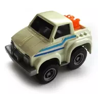 チョロQ HI LUX 4WD(ホワイト×オレンジ×ブルー) [A-7]