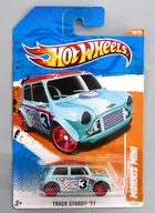 1/64 MORRIS MINI(ライトブルー×レッド) 「Hot Wheels TRACK STARS 11」 [T9760]