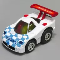 チョロQ NISSAN R390GT1(ホワイト×ライトブルー×レッド)