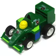 チョロQ F-1 Aシャーシ 7op #7(グリーン×ライトグリーン) [F-07]