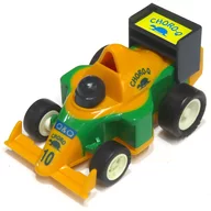 チョロQ F-1 Aシャーシ Q＆Q #10(オレンジ×グリーン) [F-10]