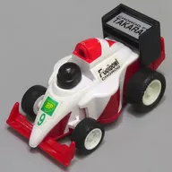 チョロQ F-1 Bシャーシ Footbowl #9(ホワイト×レッド) [F-09]