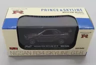1/64 NISSAN R34 SKYLINE GT-R RED PARK(マルーン) プリンス＆スカイラインミュージアム限定