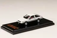 1/64 Toyota COROLLA LEVIN AE86 3 DOOR GT APEX 1983(ホワイト×ブラック ) [HJ643037WK]