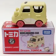 コリラックマカー(こあくま気分)(アイボリー×ピンク) 「ドリームトミカ 」 キディランド特注