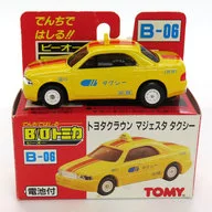 トヨタクラウンマジェスタタクシー(イエロー) 「B/Oトミカ B-06」
