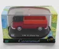 1/72 VW T1 Pick Up(レッド×ブラック) [711ND]