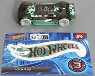 1/64 MACH IT GO(クリアグレー×ライトグリーン×ホワイト) 「Hot Wheels MYSTERY MODELS」
