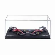 1/64 フェラーリ SF-25 2025 オーストラリア/モナコGP 2台セット C.ルクレール #16 クリアケース/ドライバー無 [18-56807L]