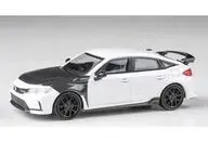 1/64 ホンダ シビック タイプR FL5 2023(ホワイト) カーボンパーツ付 RHD [PA65590]