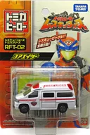 RFT-02 コアエイダー(ホワイト×レッド) 「レスキューフォーストミカシリーズ」
