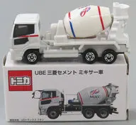 UBE 三菱セメント ミキサー車(ホワイト×レッド×ブルー) 「トミカ」