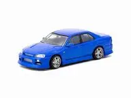1/64 URAS Skyline ER34(ブルー) [T64G-088-BL-B]