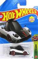 1/64 PAGANI ZONDA CINQUE(ホワイト×ブラック) 「Hot Wheels EXOTICARS」 [JJH34]