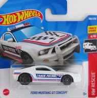 1/64 FORD MUSTANG GT CONCEPT(ホワイト×ブルー×レッド) 「Hot Wheels HW RESCUE」 [HCW25]