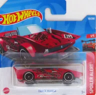 1/64 TRACK MANGA(レッド×ブラック) 「Hot Wheels SPOILER ALERT」 [HCW97]