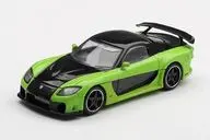 1/64 マツダ RX-7 VeilSide Fortune7 (左ハンドル)(グリーン) 「ミニGTシリーズ」 [MGT01223-L]