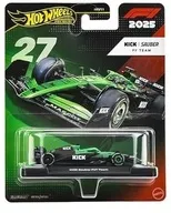 1/64 キック ザウバー F1チーム (#27) 「Hot Wheels プレミアム レース」 [JKD84]