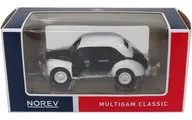 1/54 RENAULT 4 POLICE(ホワイト×ブラック) [319251]